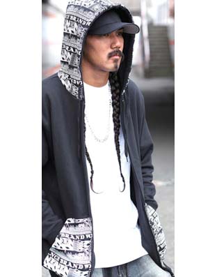 BL20-2102：BALANCE AZTECA ZIP HOOD II