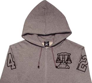 BL20-2603：BALANCE EMBLEM HOODED