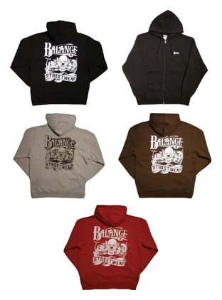 BL20-2901：BALANCE TOON TOWN ZIPHOOD