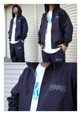 BL20-3207：BALANCE STONE ZIP HOOD
