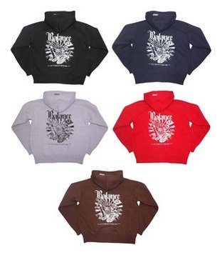 BL20-3501：BALANCE PRAYINGHANDS HEAVY ZIPHOOD (アウトレット商品)