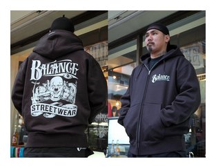 BL20-3603：BALANCE TOON TOWN Wild Zip Hood