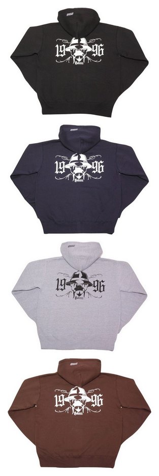BL20-4201：BALANCE FACE HEAVY ZIPHOOD (厚手ジップフード)