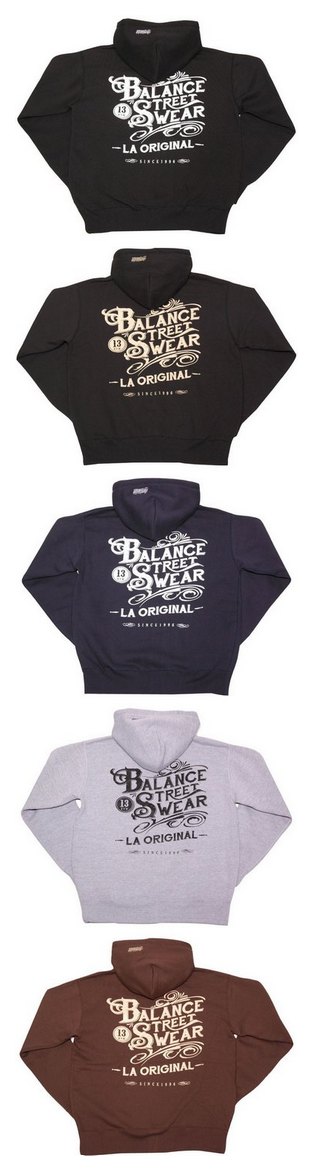 BL20-4202：BALANCE 13 ORIGINAL HEAVY ZIPHOOD (厚手ジップフード)