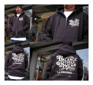 BL20-4202：BALANCE 13 ORIGINAL HEAVY ZIPHOOD (厚手ジップフード)
