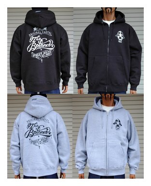 BL20-4901：BALANCE WEST COAST HEAVY ZIPHOOD (厚手ジップフード)