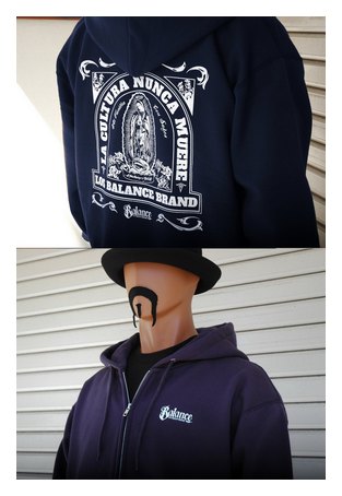 BL20-5701：BALANCE L.A CULTURA HEAVY ZIP HOOD (厚手ジップフード)