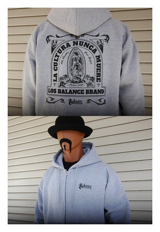 BL20-5701：BALANCE L.A CULTURA HEAVY ZIP HOOD (厚手ジップフード)