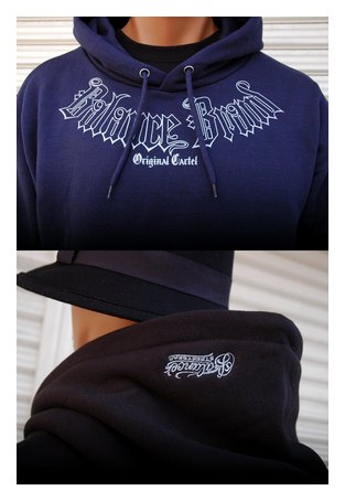 BL20-5710:BALANCE CREEPY INK HOOD PARKA (ライトスウェット)