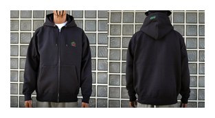 BL20-6003：BALANCE CABA ROSE HEAVY ZIPHOOD (厚手ジップフード)