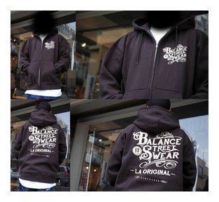 BL20-6500：BALANCE G-13 ORIGINAL Heavy ZipHood (厚手ジップフード)