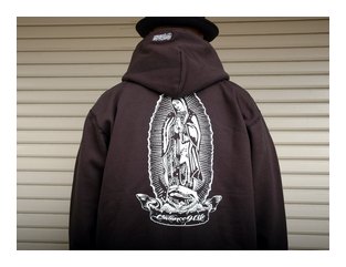 BL20-6701：BALANCE PRAYING MARIA HEAVY ZIP HOOD (厚手ジップフード)