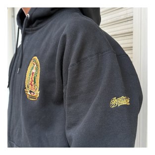 BL20-6800：BALANCE MARIA フルカラー刺繍「極厚」HEAVY ZIP HOOD (極厚地ジップフード)