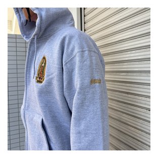 BL20-6800：BALANCE MARIA フルカラー刺繍「極厚」HEAVY ZIP HOOD (極厚地ジップフード)