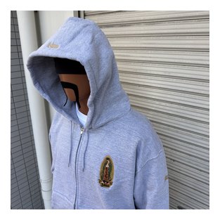 BL20-6800：BALANCE MARIA フルカラー刺繍「極厚」HEAVY ZIP HOOD (極厚地ジップフード)