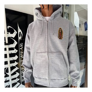 BL20-6800：BALANCE MARIA フルカラー刺繍「極厚」HEAVY ZIP HOOD (極厚地ジップフード)