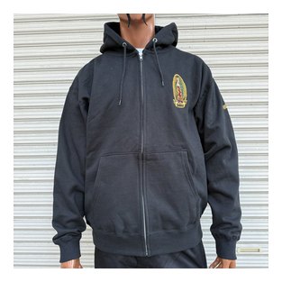 BL20-6800：BALANCE MARIA フルカラー刺繍「極厚」HEAVY ZIP HOOD (極厚地ジップフード)