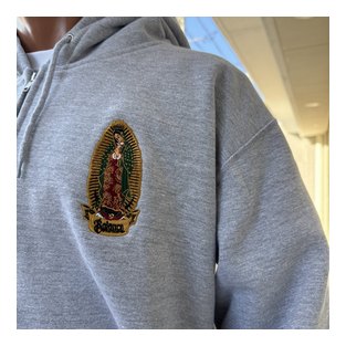 BL20-6800：BALANCE MARIA フルカラー刺繍「極厚」HEAVY ZIP HOOD (極厚地ジップフード)