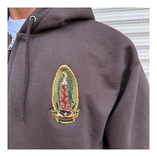 BL20-6800：BALANCE MARIA フルカラー刺繍「極厚」HEAVY ZIP HOOD (極厚地ジップフード)