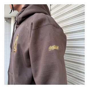 BL20-6800：BALANCE MARIA フルカラー刺繍「極厚」HEAVY ZIP HOOD (極厚地ジップフード)