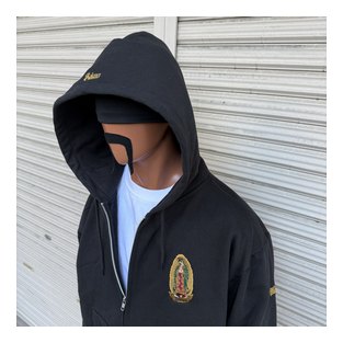 BL20-6800：BALANCE MARIA フルカラー刺繍「極厚」HEAVY ZIP HOOD (極厚地ジップフード)