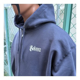 BL20-6801：BALANCE TOONTOWN ARM HEAVY ZIP HOOD (厚手ジップフード)
