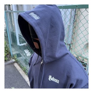 BL20-6801：BALANCE TOONTOWN ARM HEAVY ZIP HOOD (厚手ジップフード)