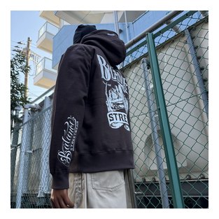 BL20-6801：BALANCE TOONTOWN ARM HEAVY ZIP HOOD (厚手ジップフード)