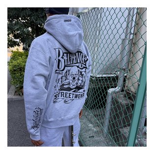 BL20-6801：BALANCE TOONTOWN ARM HEAVY ZIP HOOD (厚手ジップフード)