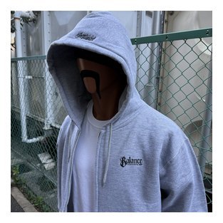 BL20-6801：BALANCE TOONTOWN ARM HEAVY ZIP HOOD (厚手ジップフード)