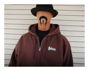 BL20-6801：BALANCE TOONTOWN ARM HEAVY ZIP HOOD (厚手ジップフード)