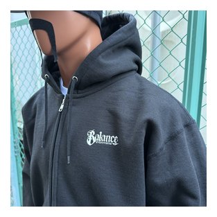 BL20-6801：BALANCE TOONTOWN ARM HEAVY ZIP HOOD (厚手ジップフード)