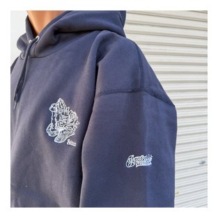 BL20-6810：BALANCE PRAYING HANDS刺繍 HEAVY PARKA (厚手パーカー)