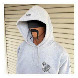 BL20-6810：BALANCE PRAYING HANDS刺繍 HEAVY PARKA (厚手パーカー)