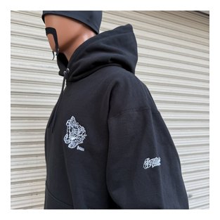 BL20-6810：BALANCE PRAYING HANDS刺繍 HEAVY PARKA (厚手パーカー)