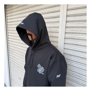 BL20-6810：BALANCE PRAYING HANDS刺繍 HEAVY PARKA (厚手パーカー)