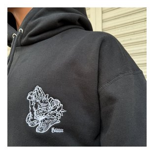 BL20-6810：BALANCE PRAYING HANDS刺繍 HEAVY PARKA (厚手パーカー)