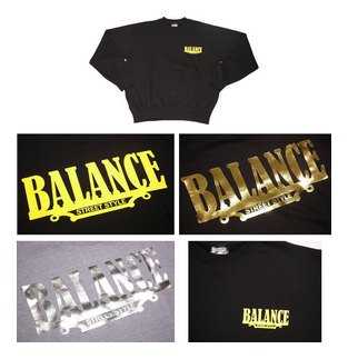 BL21-3901：BALANCE BL PLAQUE CREW SW (クルーネックスウェット)