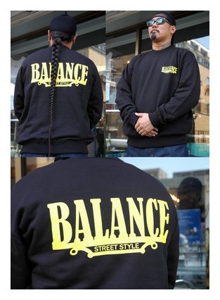 BL21-3901：BALANCE BL PLAQUE CREW SW (クルーネックスウェット)
