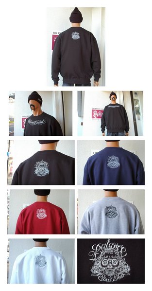 BL21-4601：BALANCE CHICANO CALAVERA CREW SW (トレーナー)