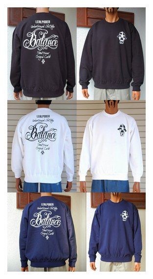 BL21-5210：BALANCE BL MUNDO CREW NECK トレーナー (ライトスウェット)