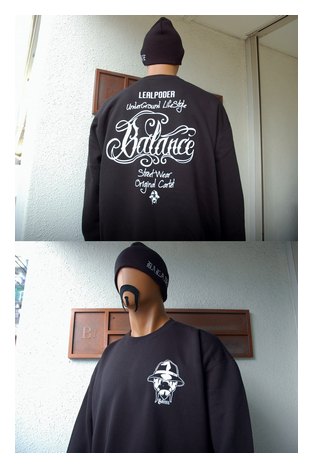 BL21-5210：BALANCE BL MUNDO CREW NECK トレーナー (ライトスウェット)