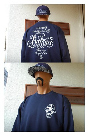 BL21-5210：BALANCE BL MUNDO CREW NECK トレーナー (ライトスウェット)