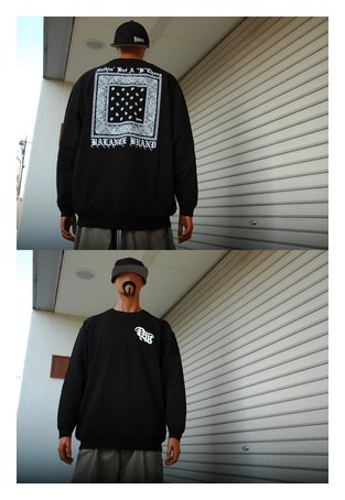 BL21-5701：BALANCE NBBT BANDANA CREW SWEAT (ライトスウェット)