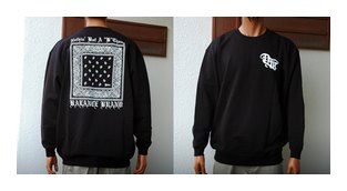 BL21-5701：BALANCE NBBT BANDANA CREW SWEAT (ライトスウェット)