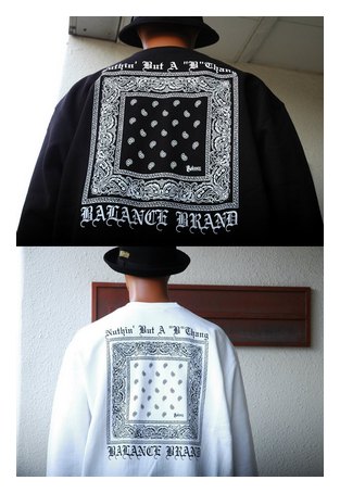 BL21-5701：BALANCE NBBT BANDANA CREW SWEAT (ライトスウェット)