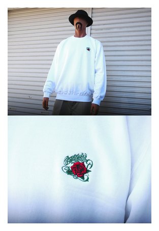 BL21-5702：BALANCE CABA ROSE CREW SWEAT (ライトスウェット)