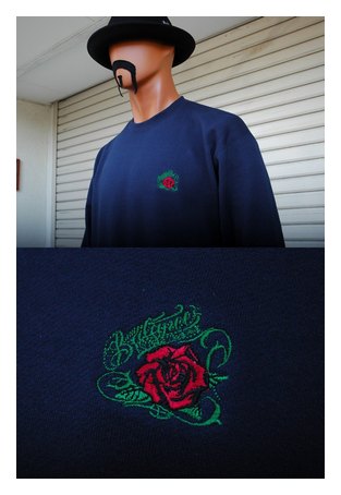 BL21-5702：BALANCE CABA ROSE CREW SWEAT (ライトスウェット)