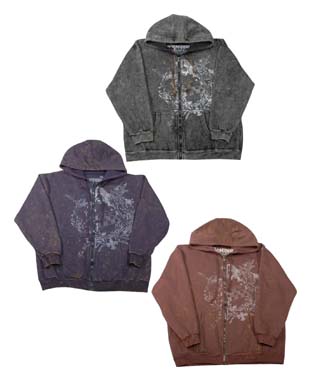 BM20-1001：BASEMENT CREST ZIP HOOD