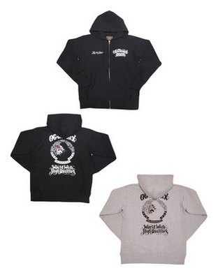 OGSW-056：OG CLASSIX CORDS OF LOVE SWEAT ZIPHOOD